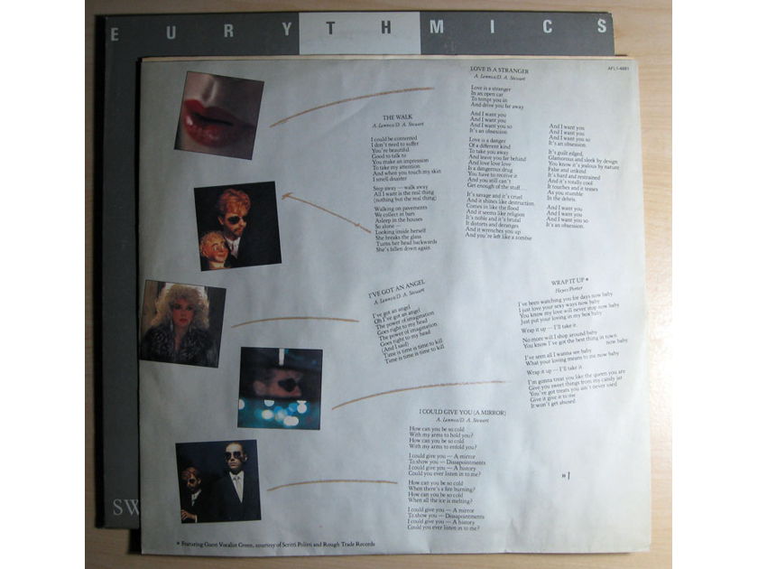 Eurythmics - Sweet Dreams (Are Made Of This) - 1983 RCA Victor AFL1-4681