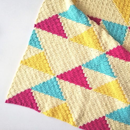 "California" baby blanket