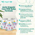 Jovie Organic Cow Milk Baby Formula | The Milky Box