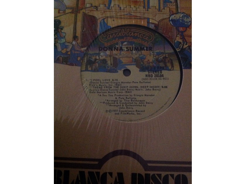 Donna Summer - I Feel Love 12 Inch Single One Sided Vinyl Casablanca Records NM