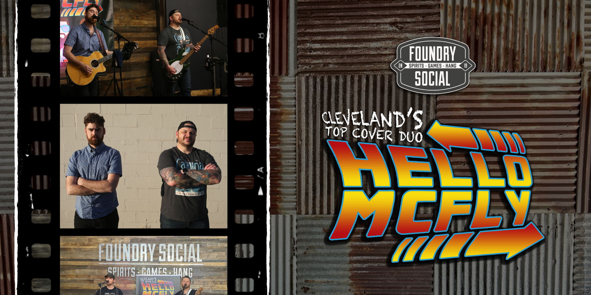Hello McFly LIVE at Foundry Social promotional image