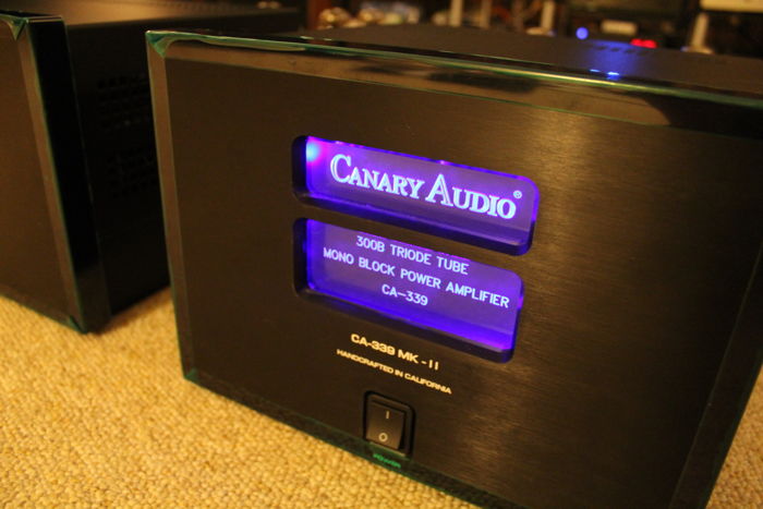 Canary Audio 339 MK-II Mono Block Tube Amplifiers. Incr...