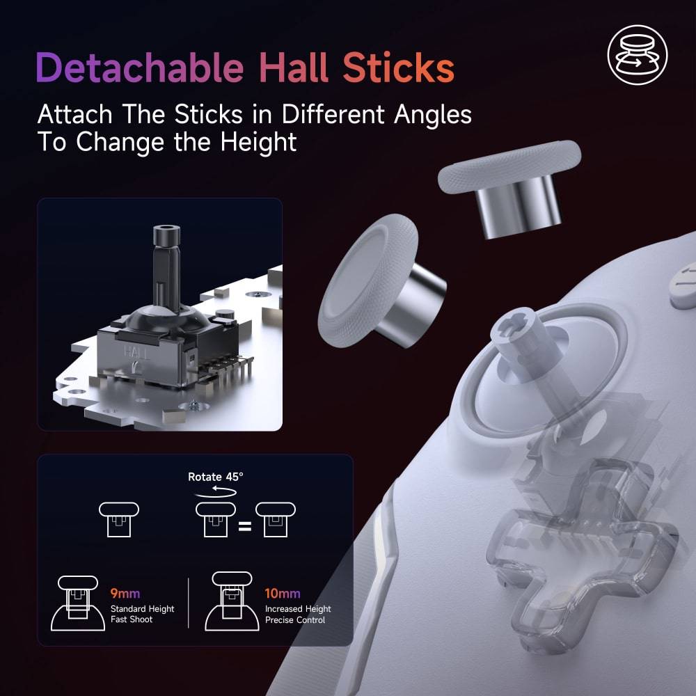 EasySMX X20 Mechanical Buttons