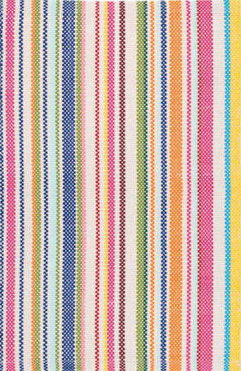 pastel striped rug