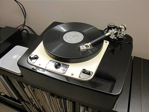 Garrard 301 w/ Dobbins plinth