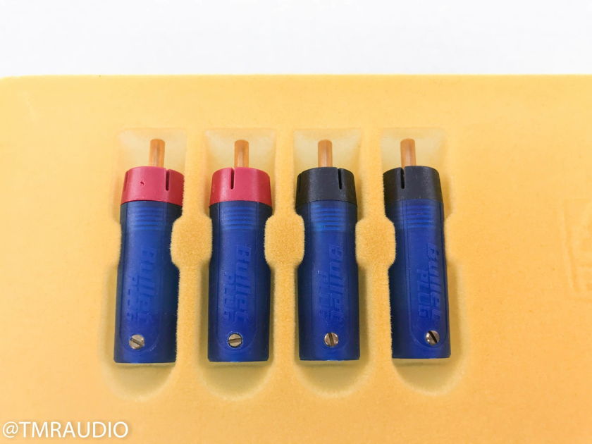 Eichmann Bullet Plug RCA Plugs Set of 4; ETI Research (13200)