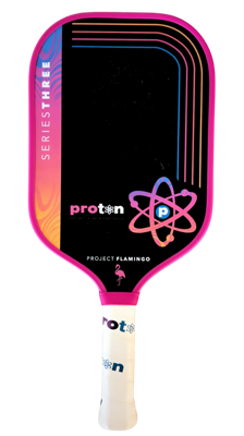 Proton Series Three - Project Flamingo pickleball paddle