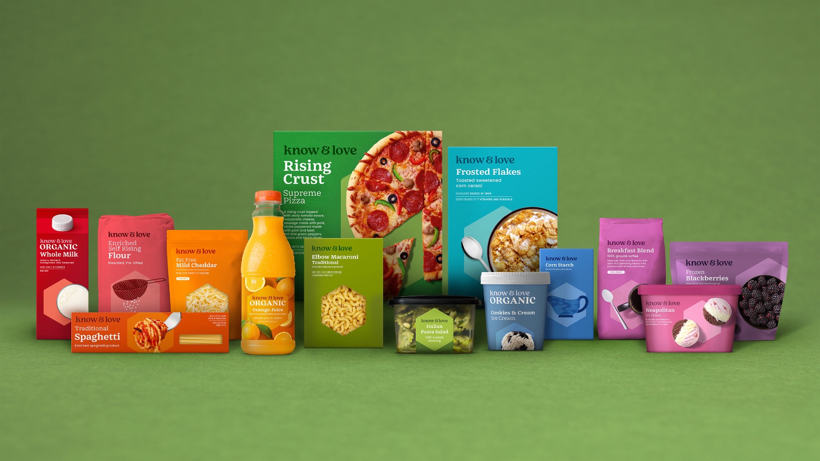 B&B Studio’s Vibrant Design Unveils Know & Love: Southeastern Grocers’ Fresh Take on Affordable, Clean Label Products