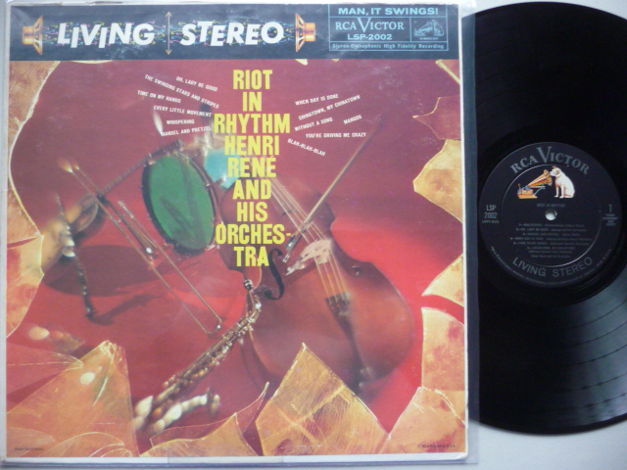 RIOT IN RHYTHEM - HENRY RENE AND HIS ORCH. RCA LP EXCEL