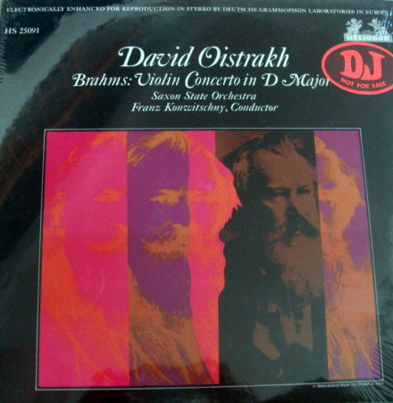 ★Sealed★ Helidor / OISTRAKH, - Brahms Violin Concerto, ...
