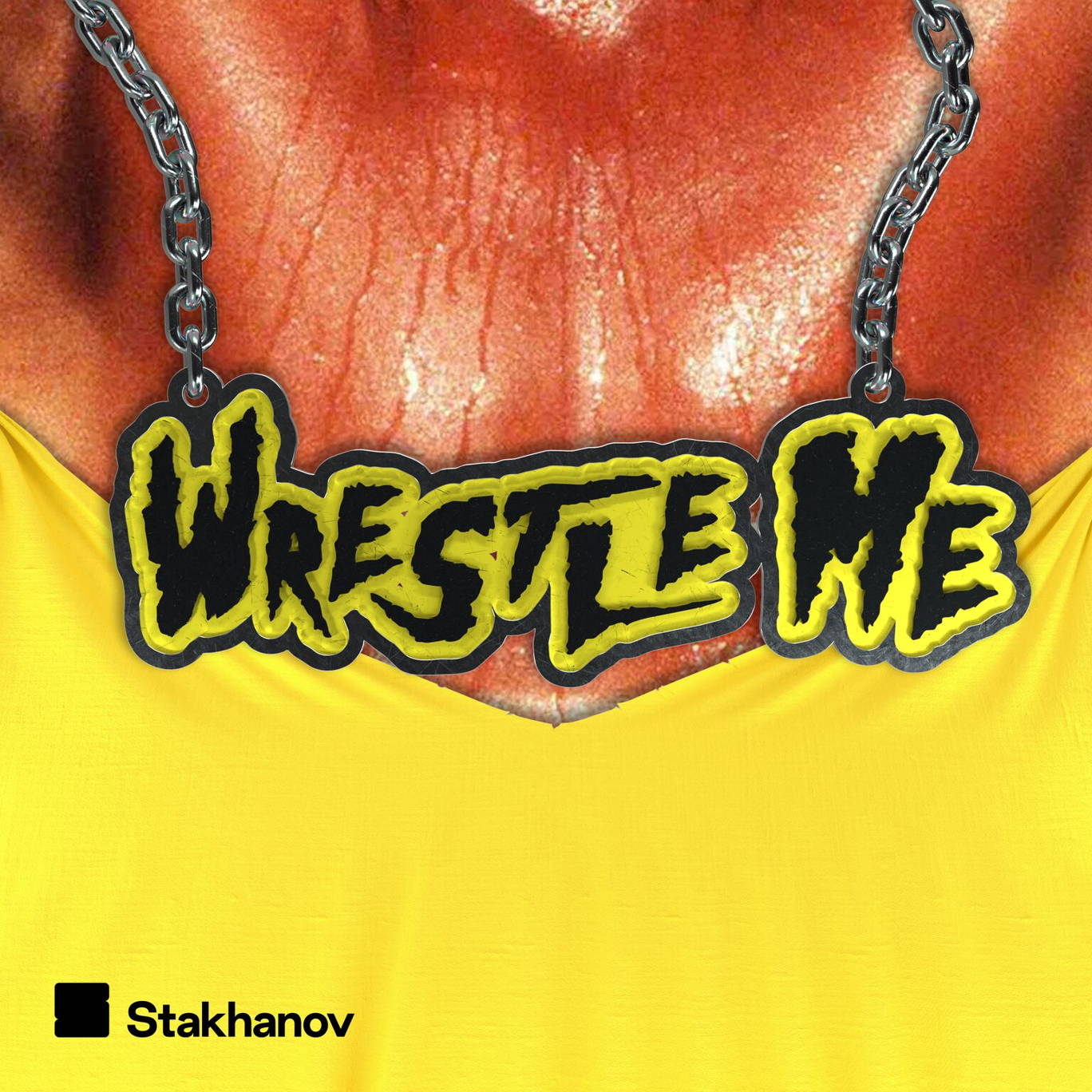 The artwork for the Wrestle Me podcast.