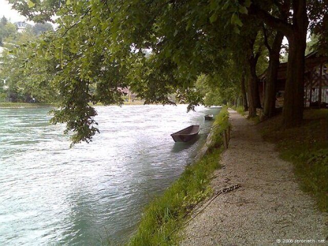 Fleuve Aar à Berne 6 - juin 2006