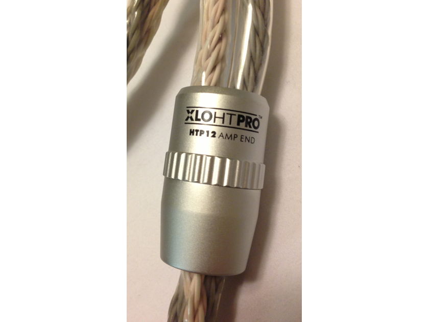 XLO Electric HTP12 4-conductor Speaker cable. 6ft, spade to spade
