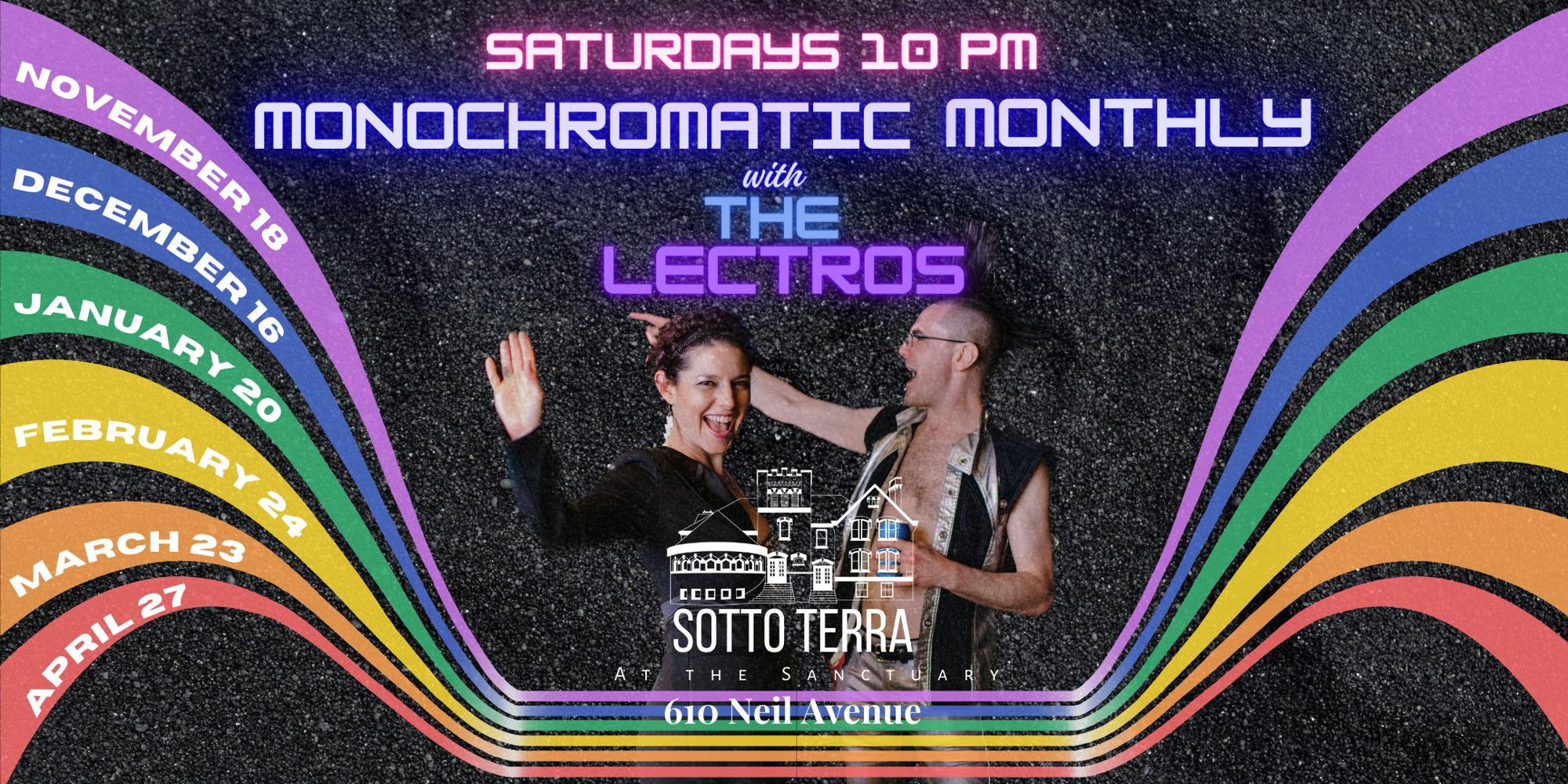 Monochromatic Monthly promotional image