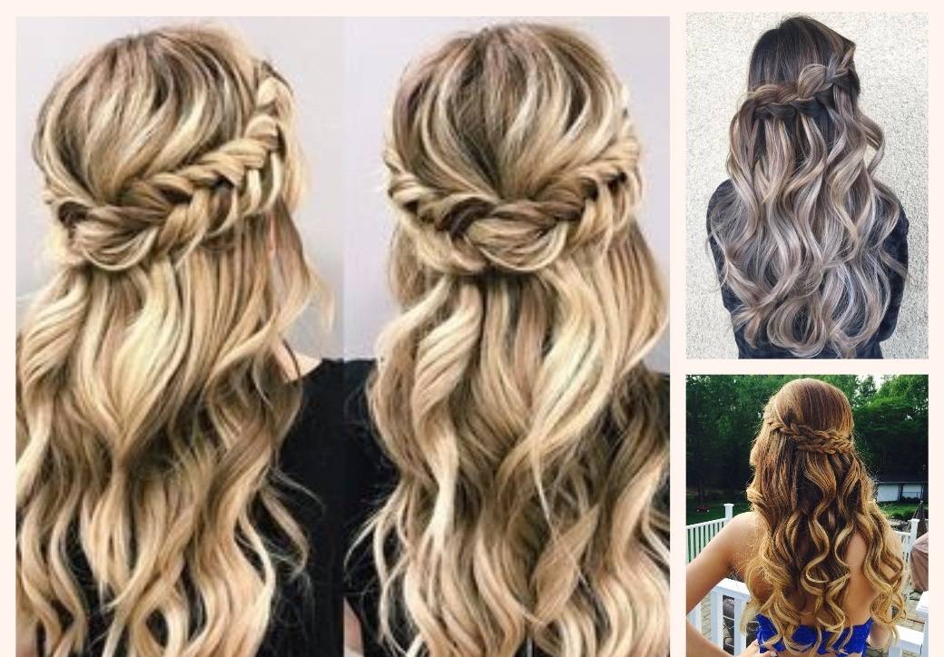 Loose hairstyles with hair extensions