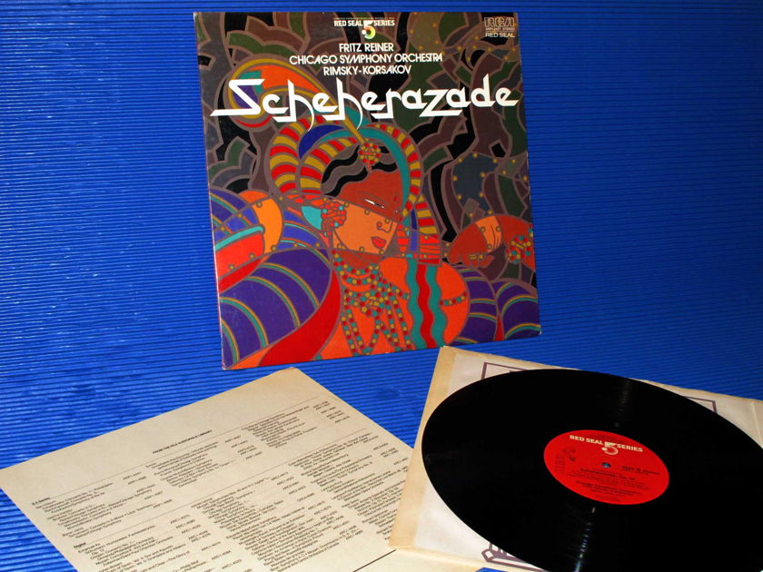 RIMSKY-KORSAKOV / Reiner   - "Scheherazade" -  RCA .5 Series Audiophile 1982