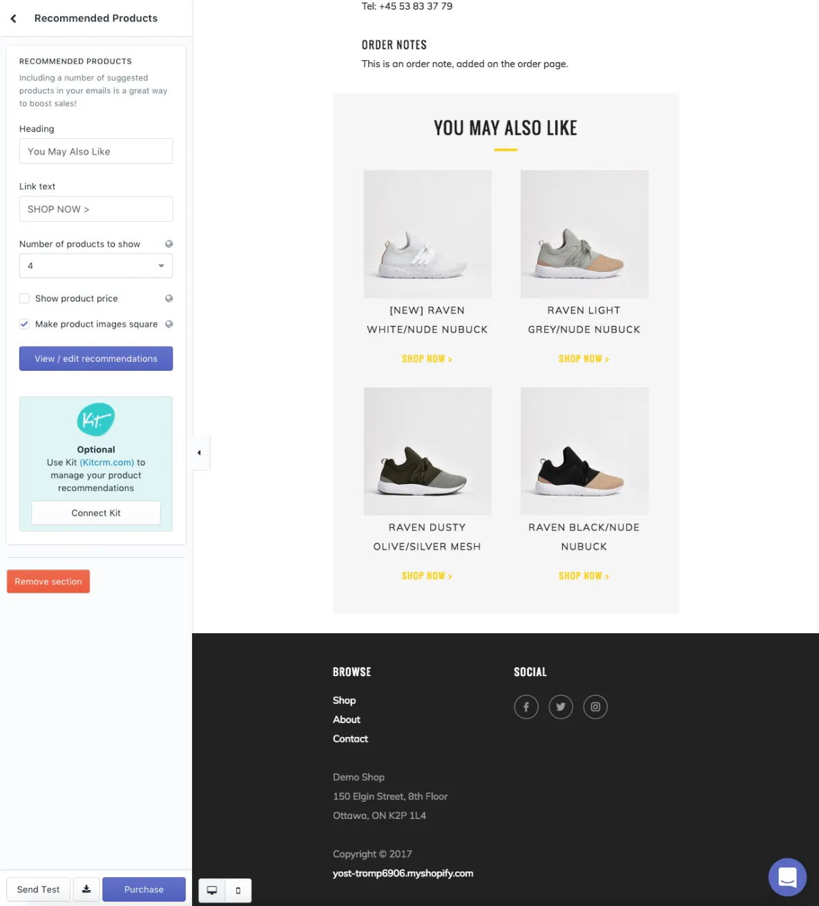 set up the post purchase upsell in Shopify