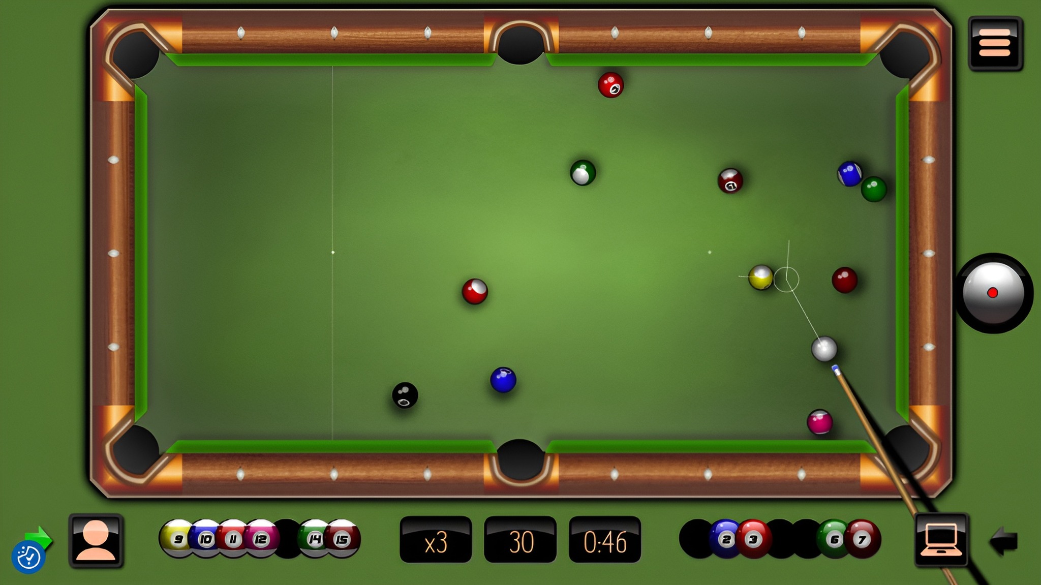 Image 8 Ball Billiards Classic - Play Free Online Sports Game