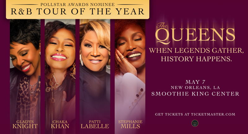 The Queens! 4 Legends, 1 Stage.