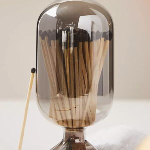 Skeem Iridescent Glass Match Cloche