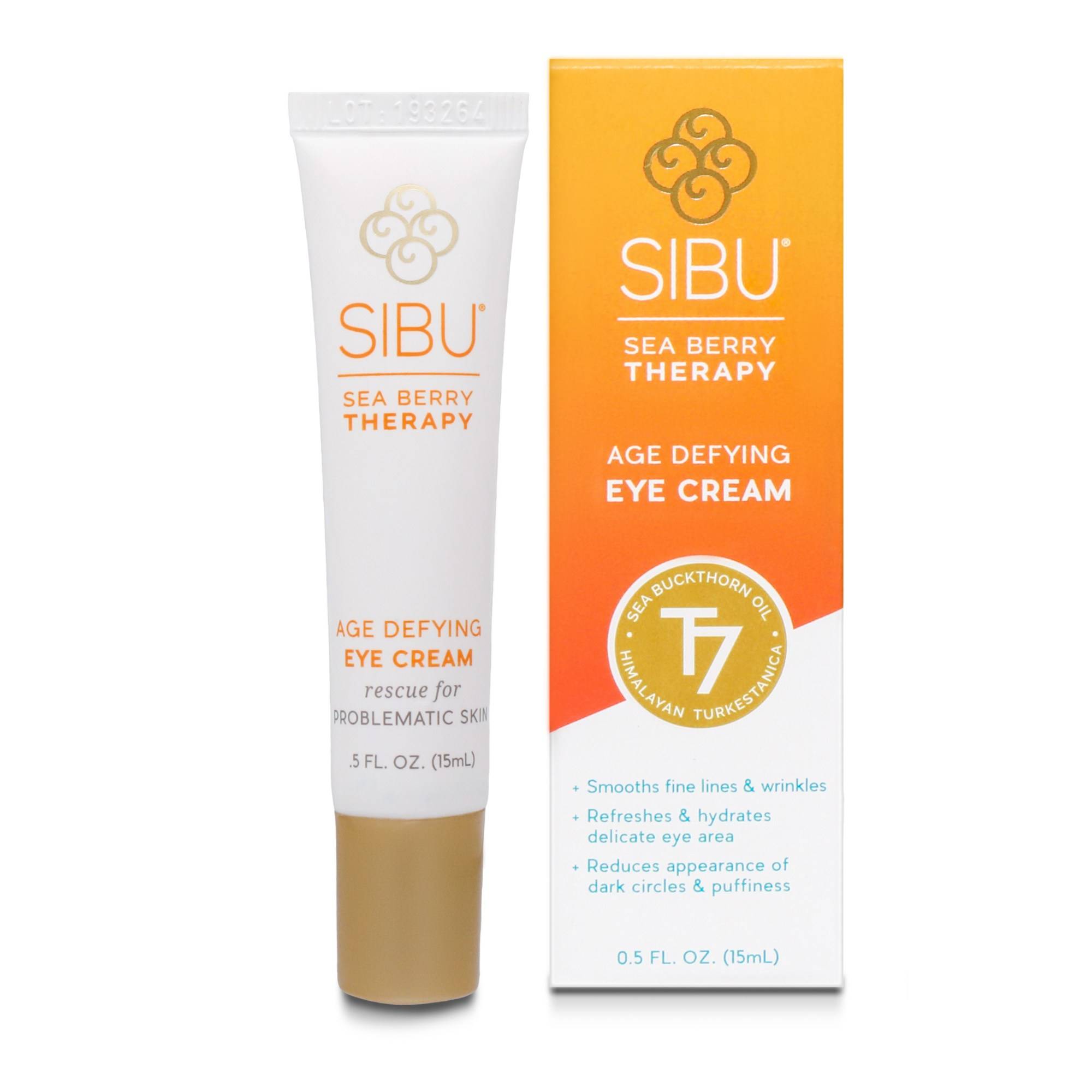 sibu age defying eye cream for younger eyes