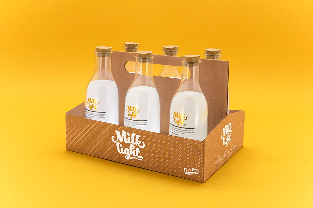 This Bottle of Milk Is Not Exactly What it Seems | Dieline - Design