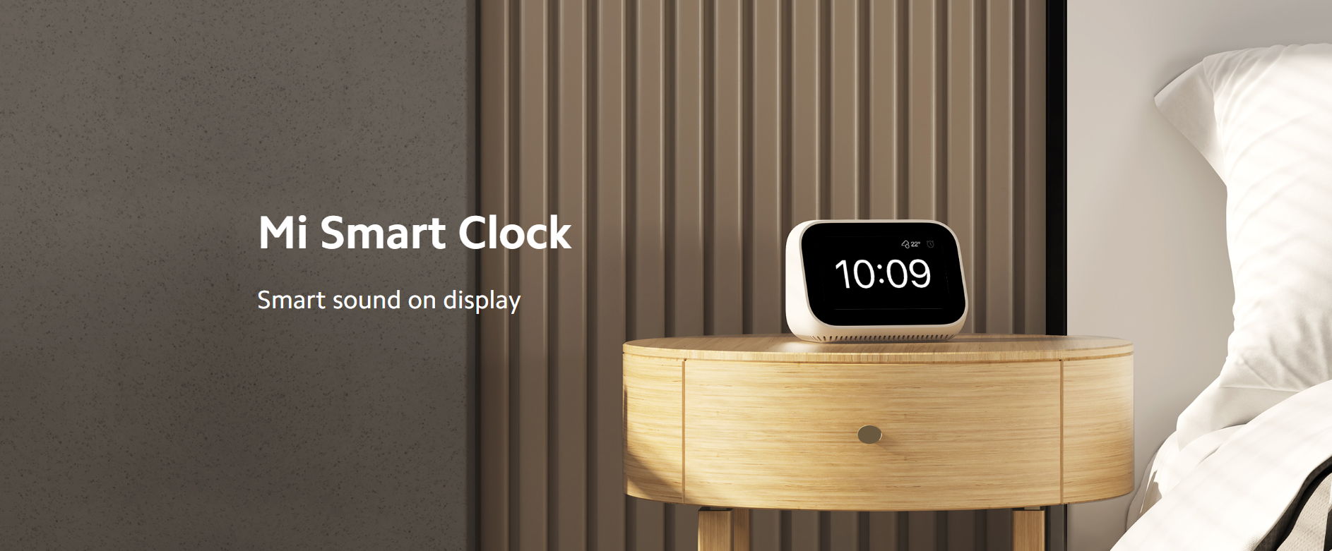 Xiaomi Mi Smart Clock with voice control