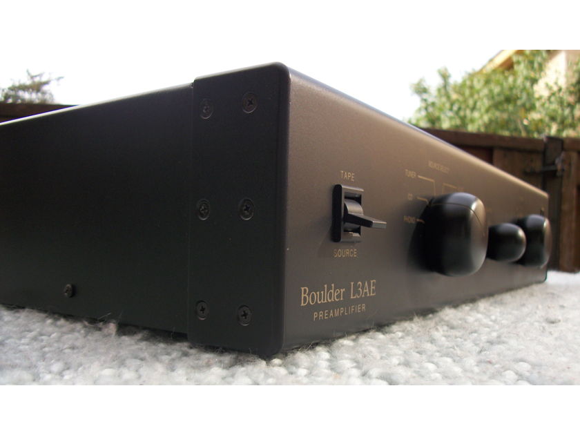 Boulder L3AE  with MM phono stage
