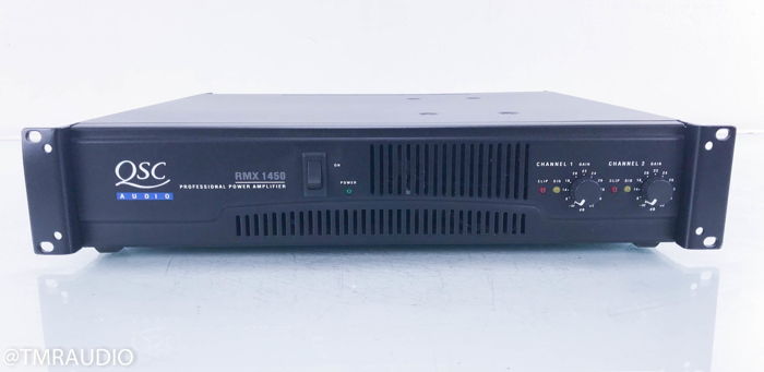 QSC Audio RMX 1450 Stereo Power Amplifier  (13661)