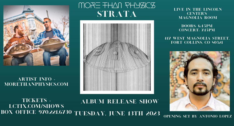 More Than Physics Album Release Show with Special Guest: Antonio Lopez