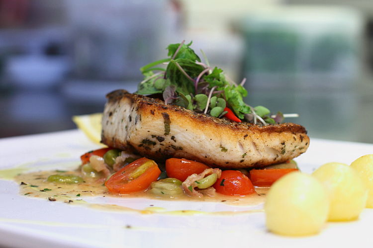 Photo of PREMIUM Wild Salmon with Grilled Chopped Salad