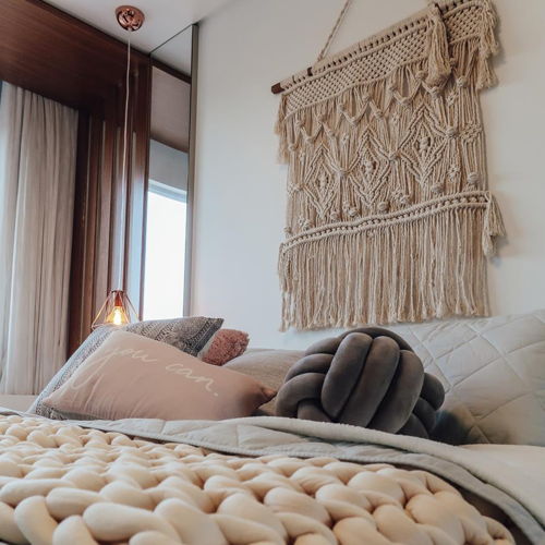 Arm Knitted Bed Runner Pattern