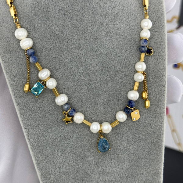 Razoa Jewels Boutique - 18K gold plated Stars necklace - Image 2