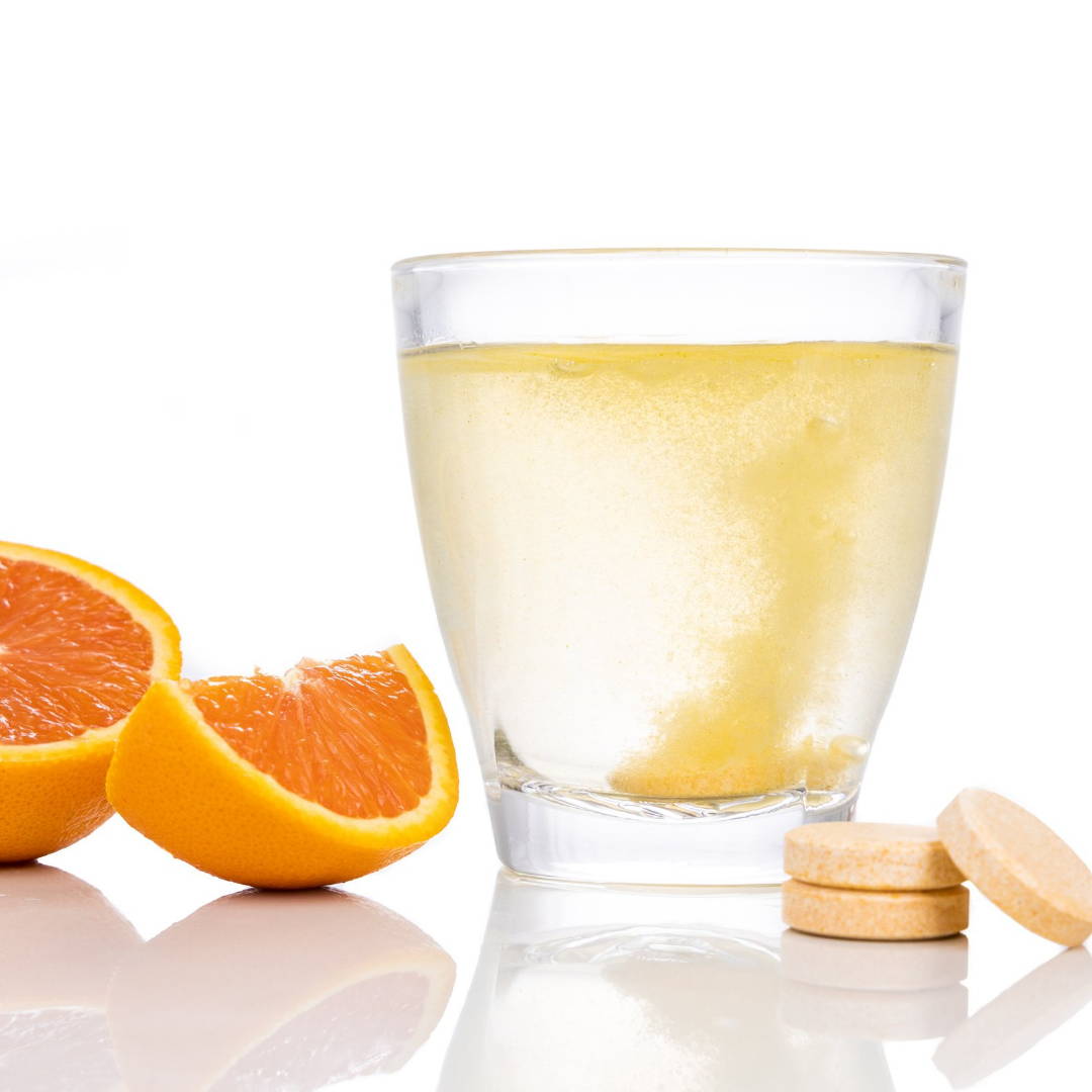 super b complex vitamins in effervescent liquid drink format