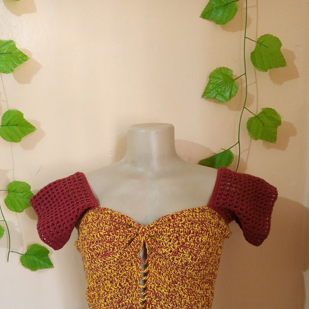 Crochet Funky Top Pattern