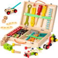 Montessori Wooden Toolbox.
