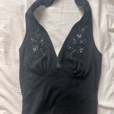 Sequin Halter top