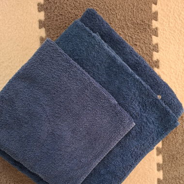 Badetücher Blau