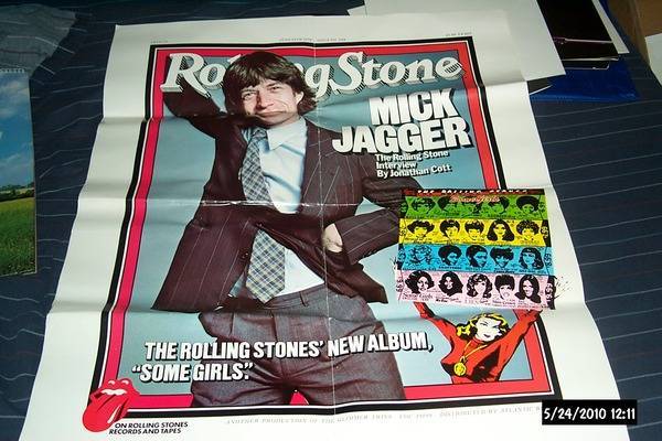 Rolling Stones Promo Some Girls Poster