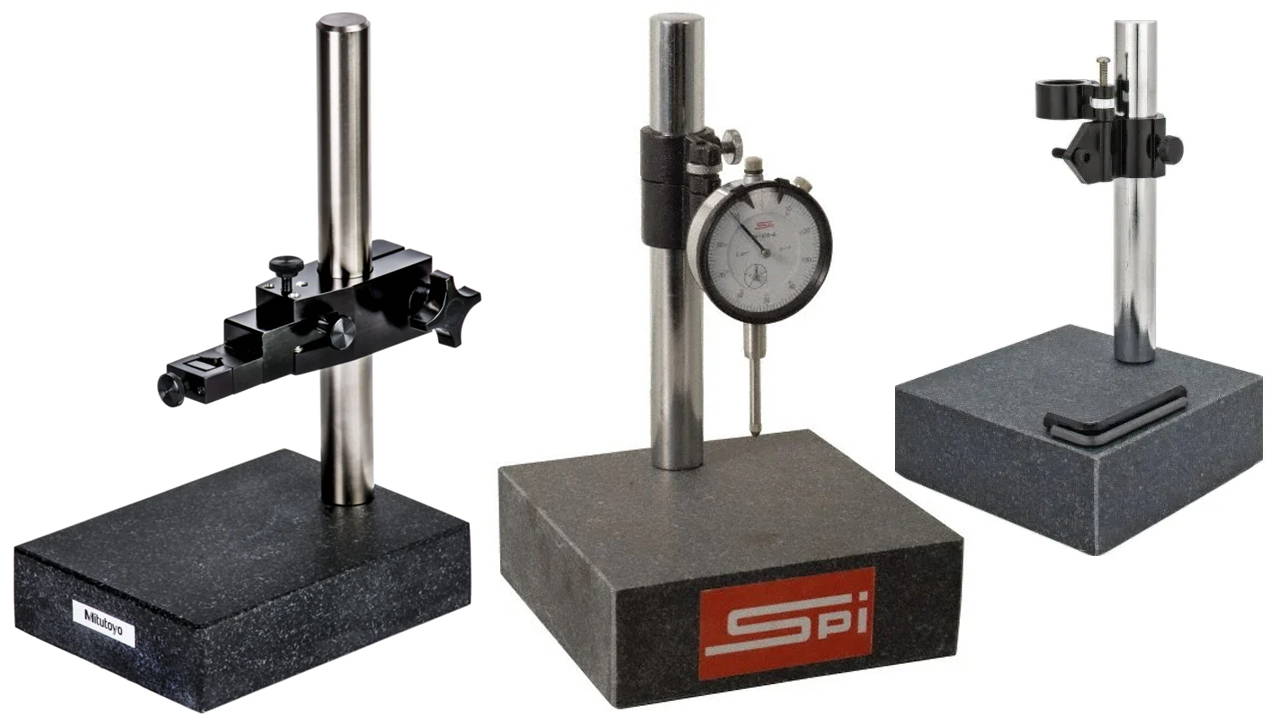 Granite Base Indicator Stands at GreatGages.com