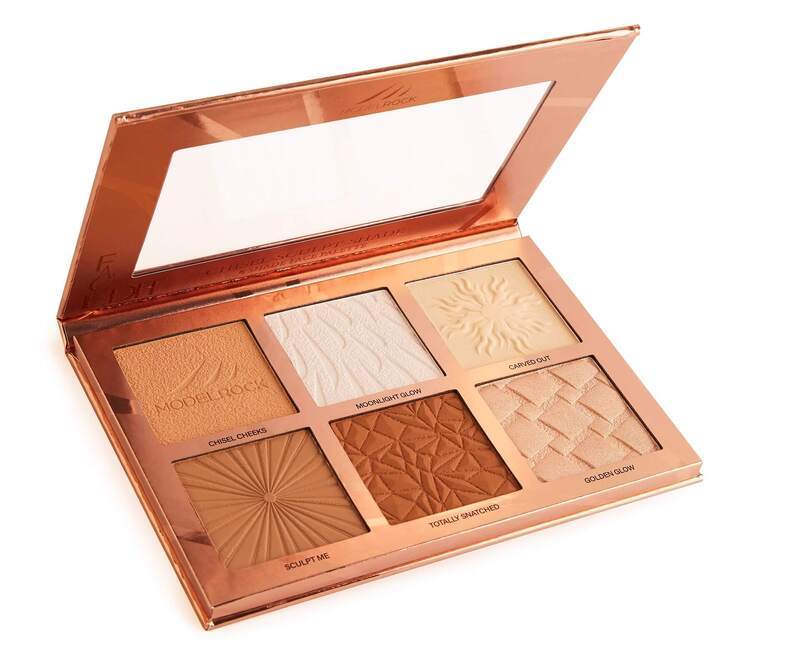 MODELROCK CHISEL-SCULPT-SHADE 6-Shade Face Palette - Image 2