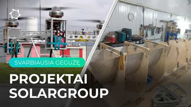 Indėlis į aviacijos istoriją: unikalus dronas ir naujas dirižablis