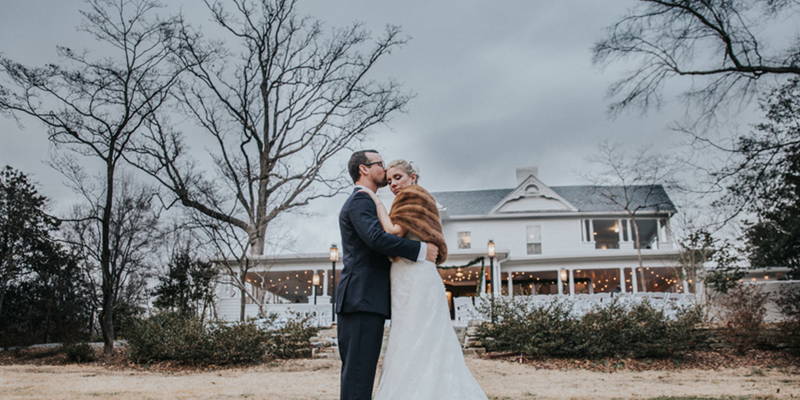 BBQ, Cocktails, and Vintage Inspired Winter Wedding