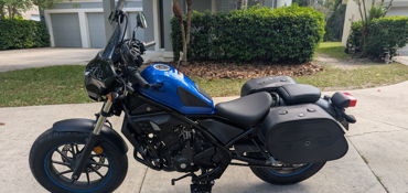2018 HONDA REBEL 300 motorcycle for rent near Windermere, FL