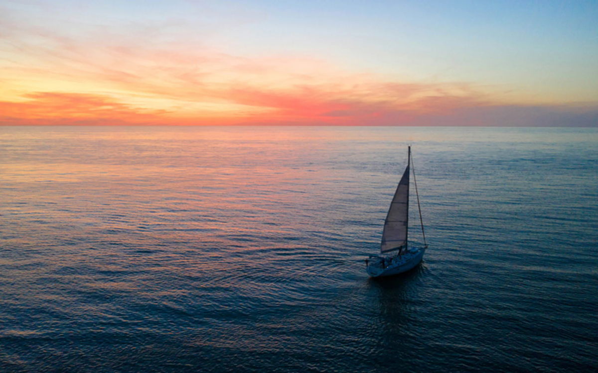 Seebestattung - Ein Abschied auf dem Meer  in Ostsee oder Nordsee
