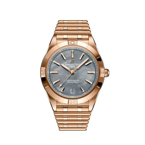 Chronomat Automatic 36 Red Gold / Grey MOP / Rouleaux
