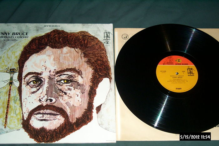 Lenny Bruce - The Berkeley Concert 2 LP Vinyl Frank Zap...