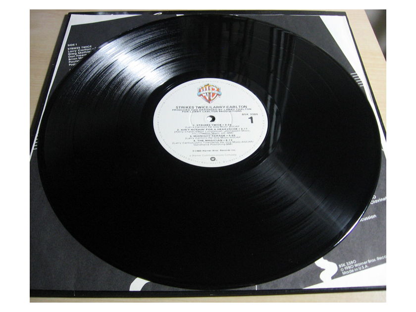 Larry Carlton - Strikes Twice - 1980 - Warner Bros. Records BSK 3380