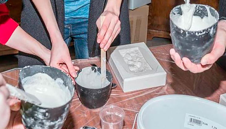 fossilien zugeschnitten