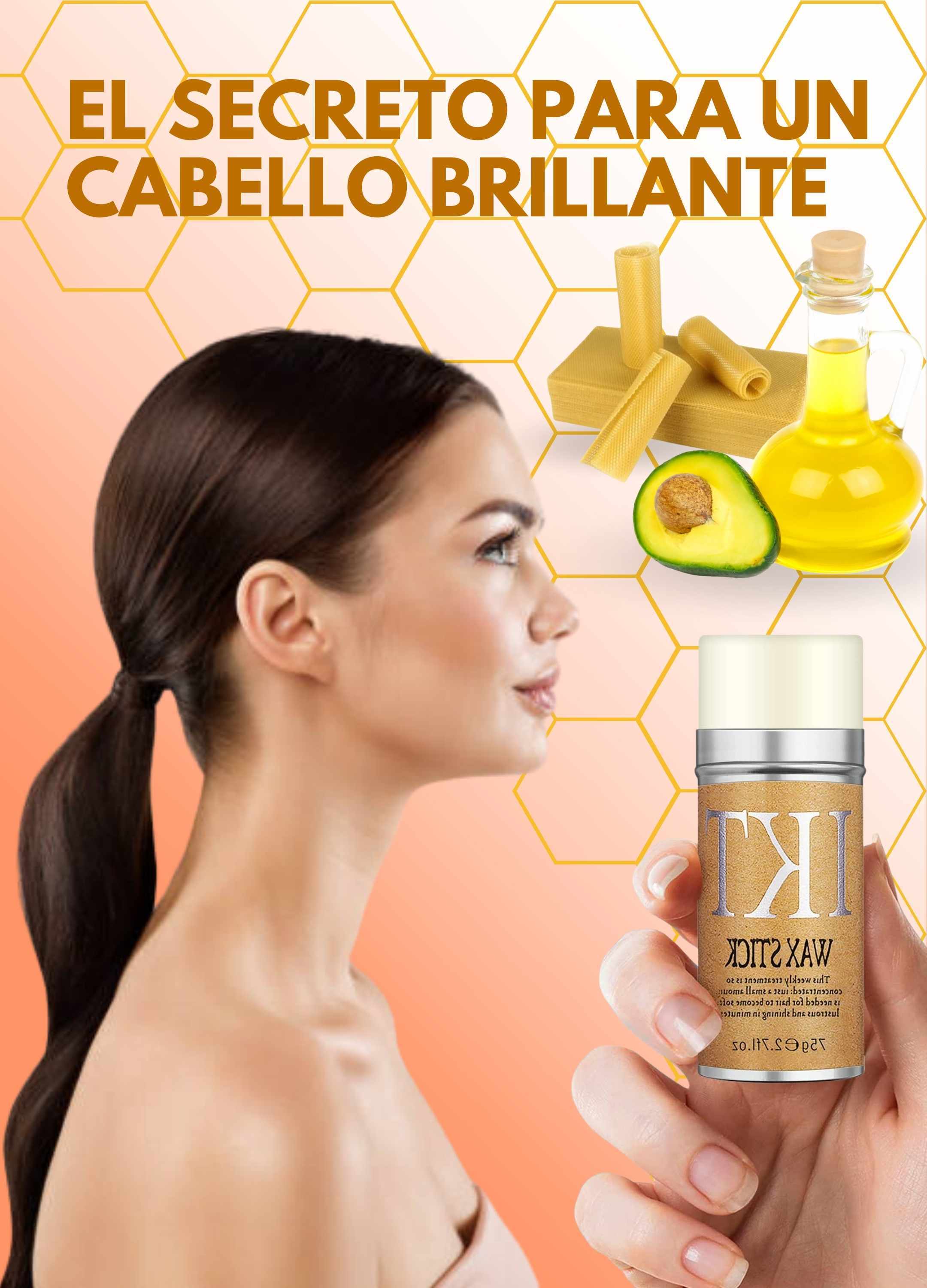 Cera fijadora para el cabello
